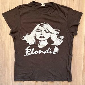 BLONDIE Rock & Roll Graphic Vintage Band T-Shirt